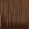 Ekena Millwork 19 5/8in. W x 19 5/8in. H Wigan EnduraWall Decorative 3D Wall Panel Covers 2.67 Sq. Ft. WP20X20WGCDC - alternate 1